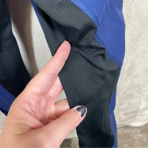 Nike Power Legend Compression Training Leggings Blue High Rise Womens medium - Picture 3 of 9